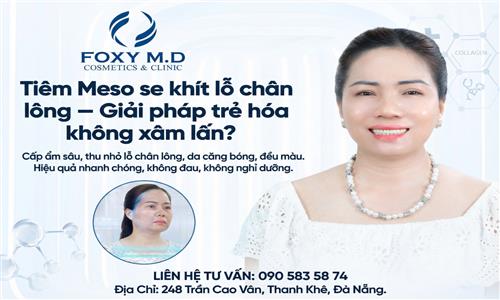 Tiêm meso se khít lỗ chân lông – giải pháp trẻ hóa 2026?