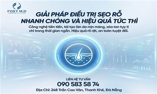 Giải pháp điều trị sẹo rỗ nhanh chóng và hiệu quả tức thì