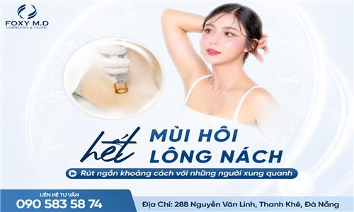 Hết mùi hôi lông nách – Giải pháp tự tin mỗi ngày