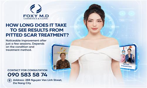 How long does it take to see results from acne scar treatment?