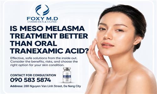 Is Meso better than oral Tranexamic Acid for melasma treatment?