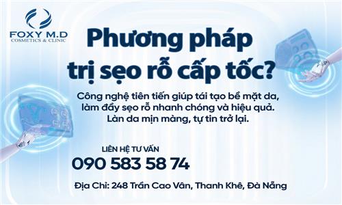 Phương pháp trị sẹo rỗ cấp tốc hiệu quả hiện nay