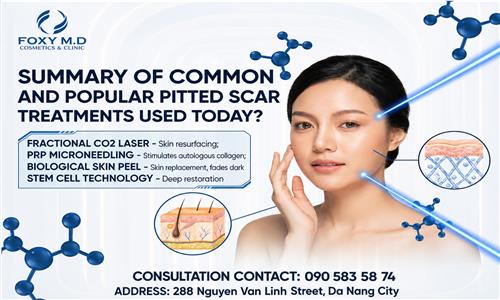 Summary of common ways to treat pitted scars and the most effective current methods