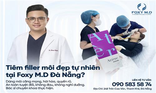 Tiêm filler môi đẹp tự nhiên tại foxy md đà nẵng: Bí quyết cho làn môi quyến rũ