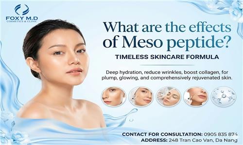 What are the effects of mesopeptide? The 