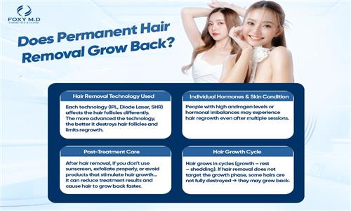 Will “Permanent” Hair Removal Grow Back? The Little-Known Truth Explained