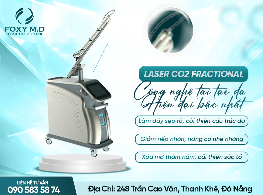 Laser CO2 Fractional – Công nghệ tái tạo da hiện đại bậc nhất