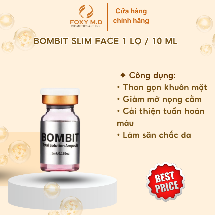 BOMBIT SLIM FACE 1 LỌ 10 ML