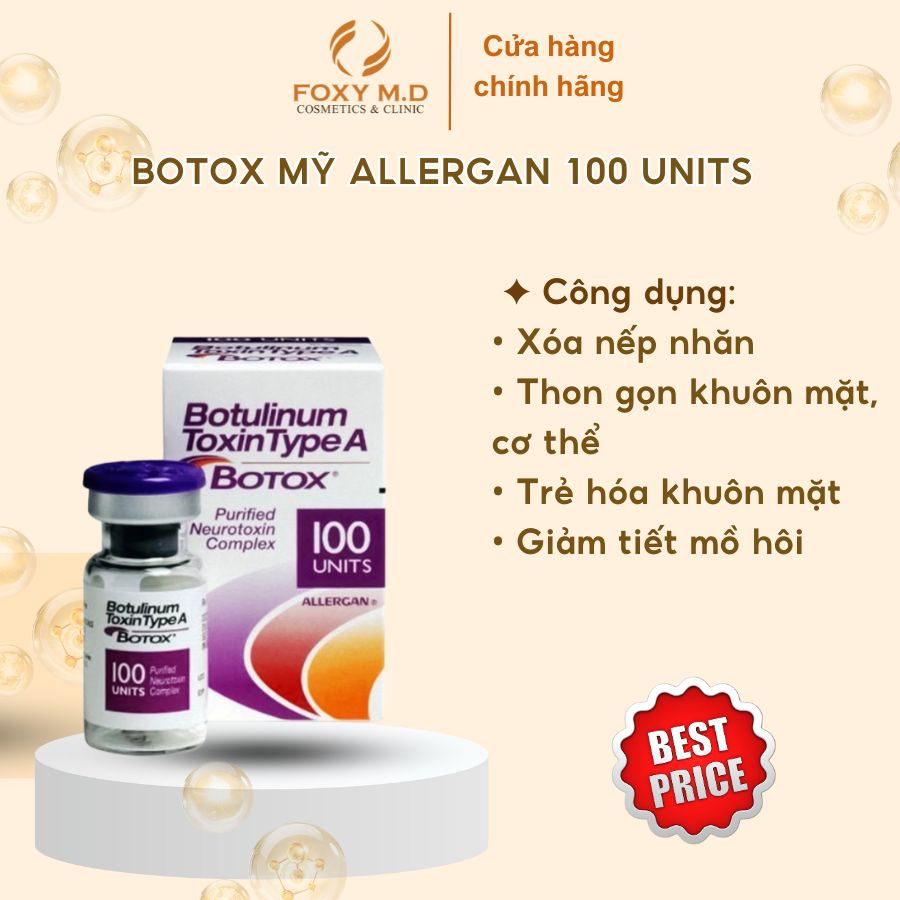 Botox Mỹ Allergan 100 Units
