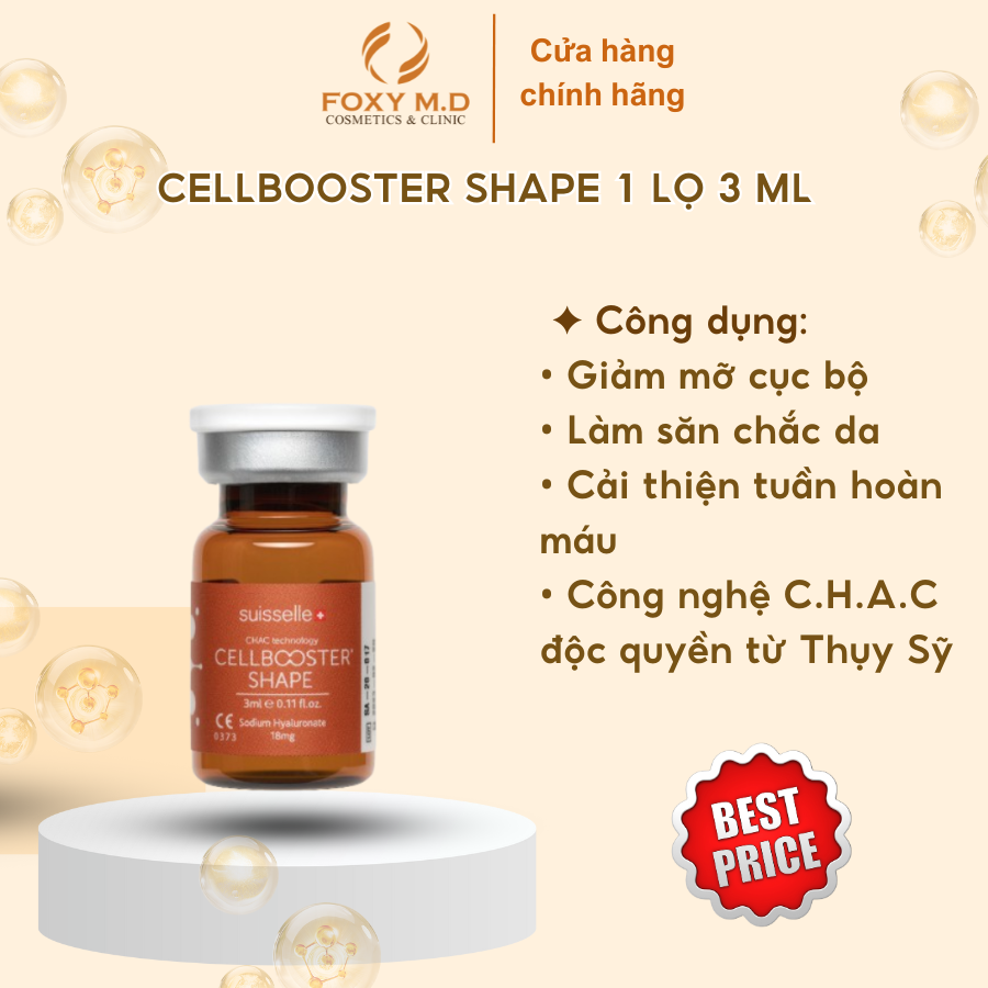 CELLBOOSTER SHAPE 1 LỌ 3 ML