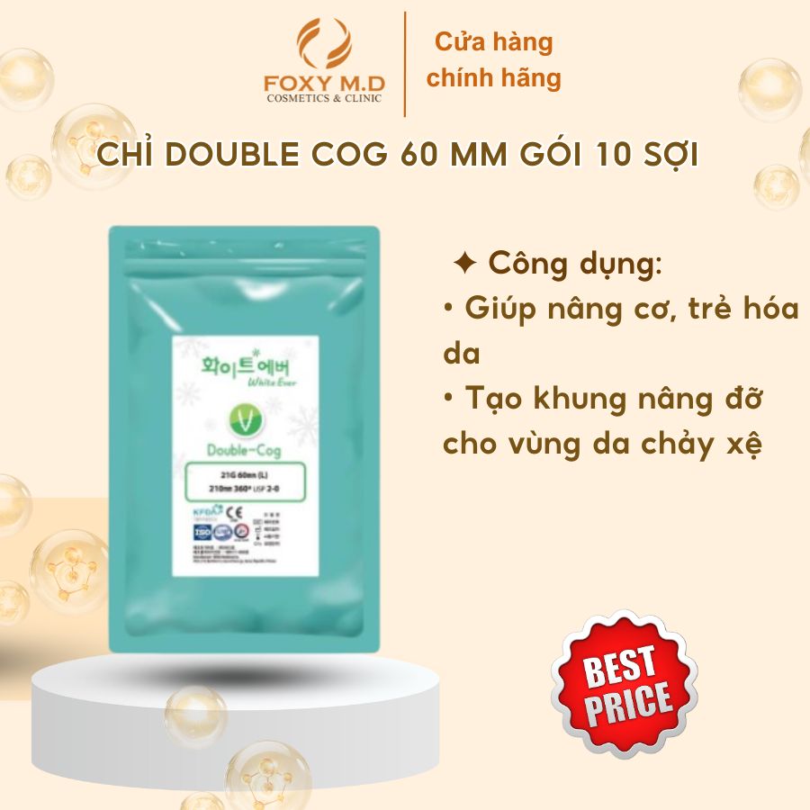 Chỉ WhiteMedicine Double Cog PDO 60 MM