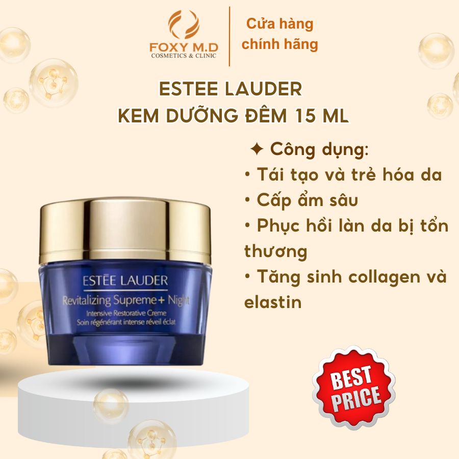 Estee Lauder Kem dưỡng Đêm 15 ML