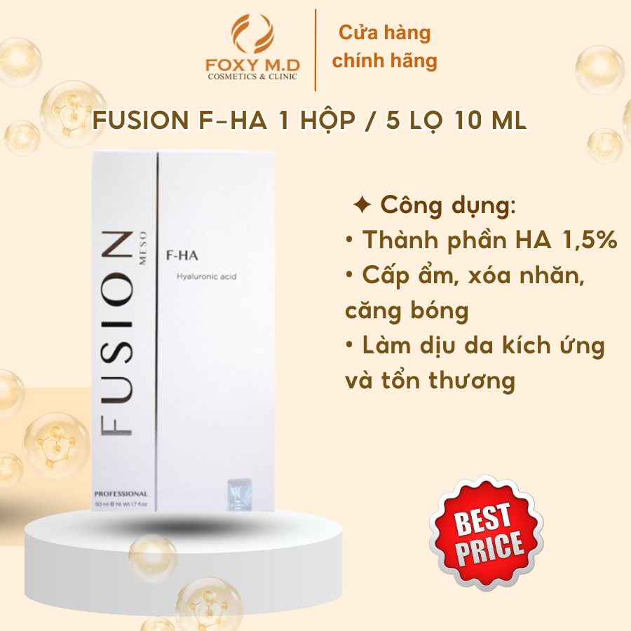 Meso Fusion F-HA 1 Hộp 5 Lọ 10 ML