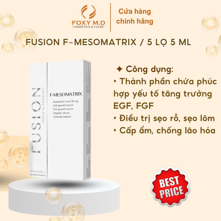 Meso Fusion Mesomatrix 1 Hộp 5 Lọ 5 ML