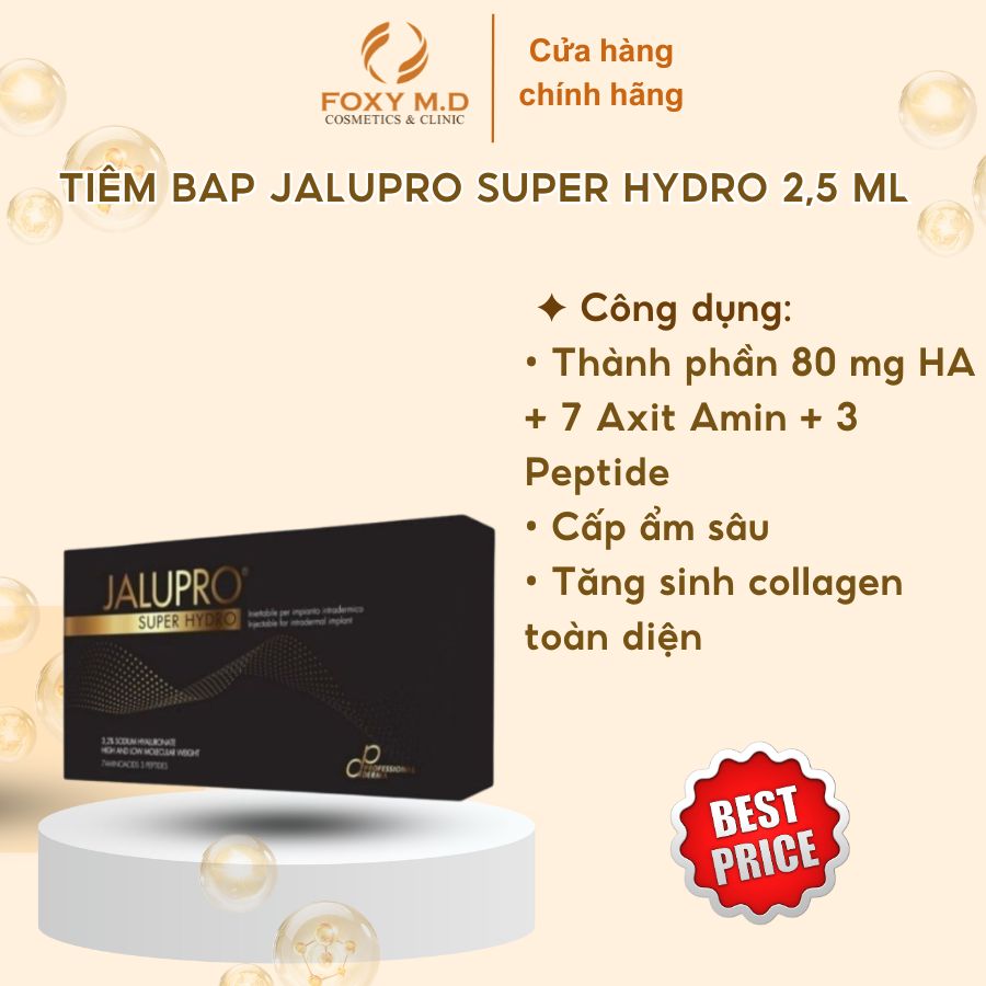 Tiêm BAP Jalupro Super Hydro 2,5 ML