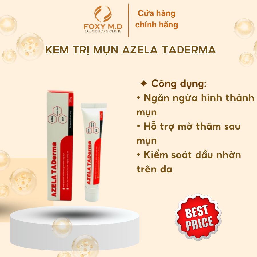 Kem mụn Azela TaDerma 20G