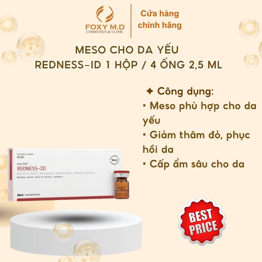 REDNESS-ID 1 Hộp/4 Ống 2,5 mL