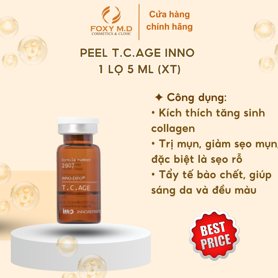 Peel Innoaesthetics TCAGE 1 Lọ 5 ML