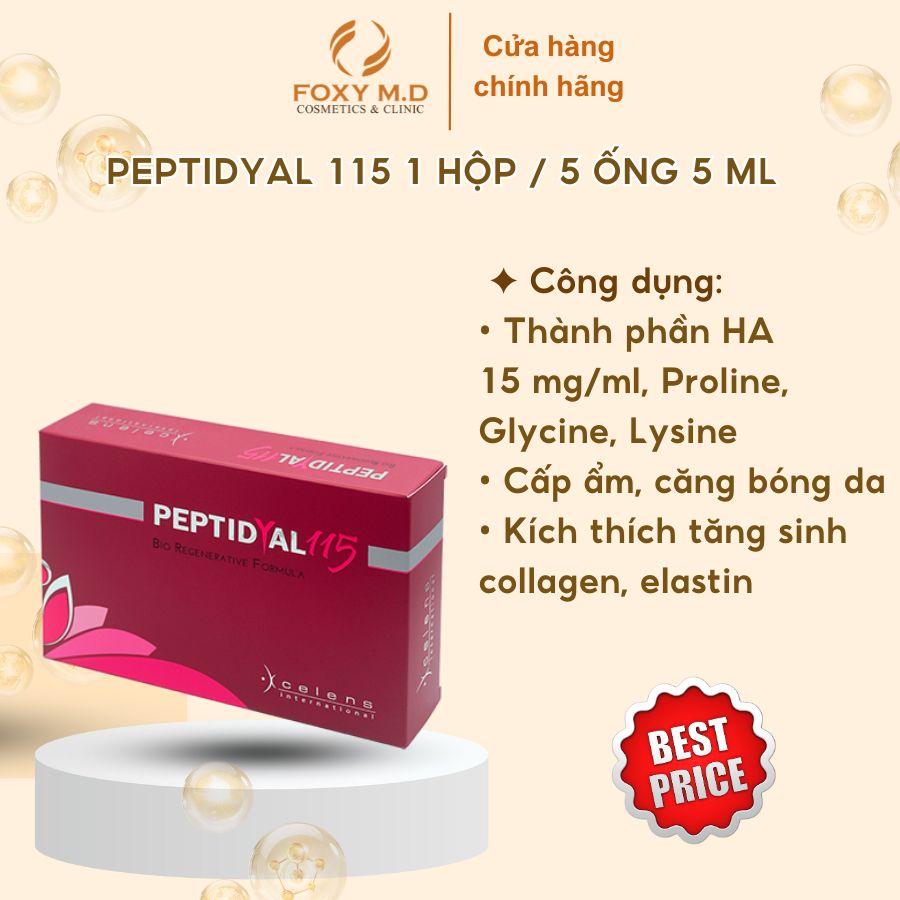 Meso Peptidyal 115 1 Hộp 5 Lọ 5 ML