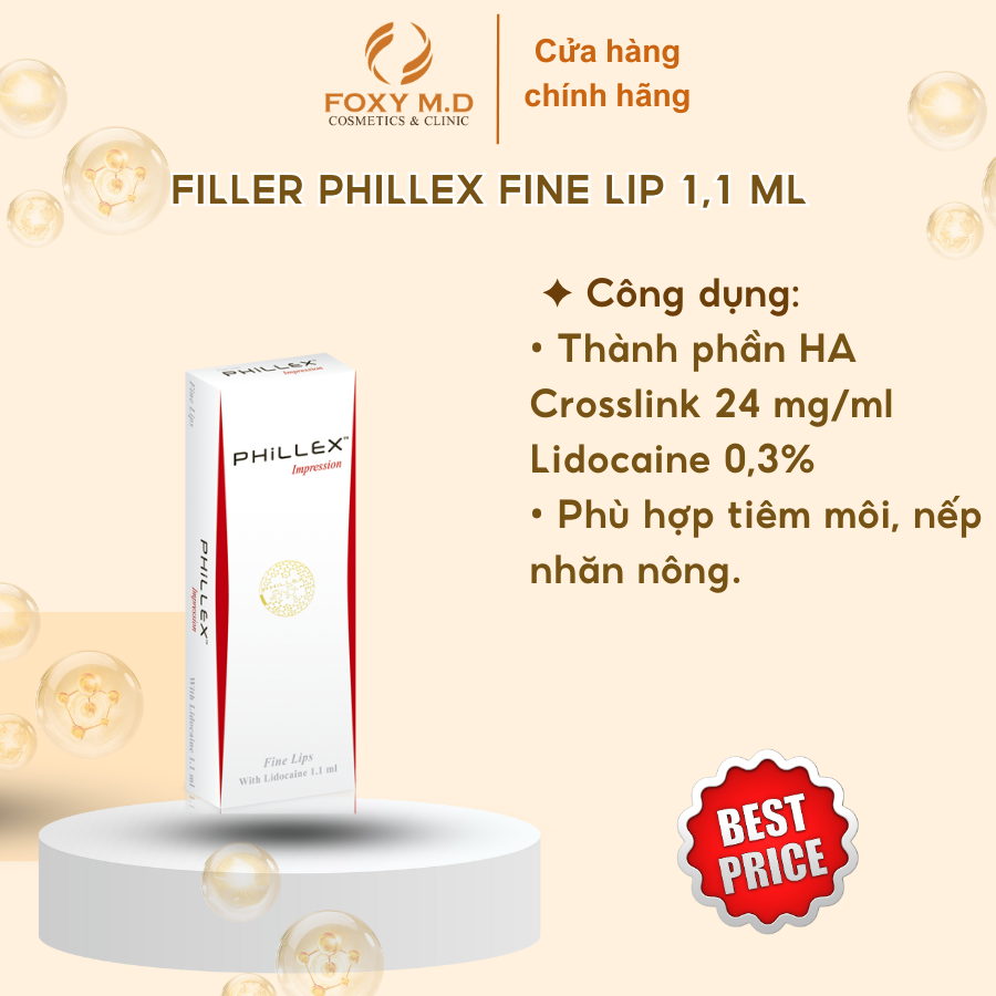 Filler Phillex Fine Lip 1 CC