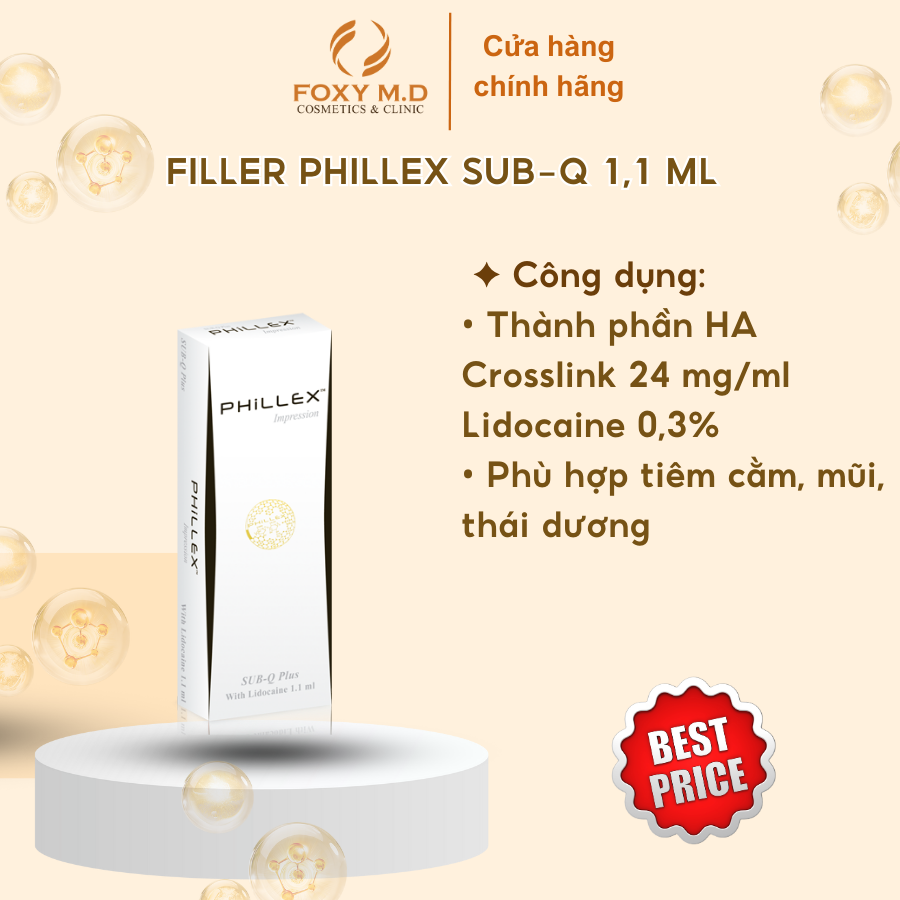 Filler Phillex SubQ 1 CC