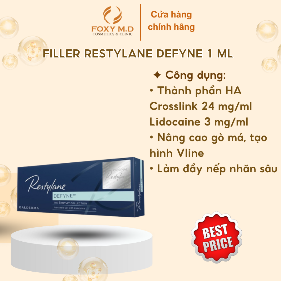 Filler Restylane Defyne 1 CC