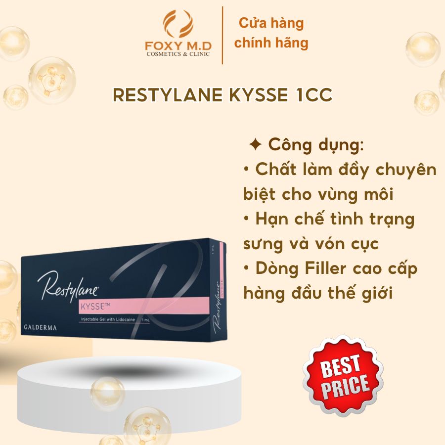 Filler Restylane Kysse 1 CC