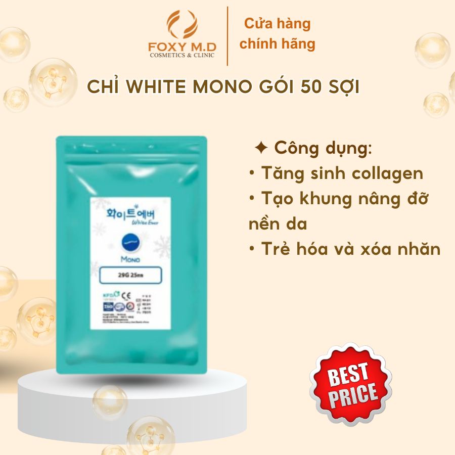 Chỉ WhiteMedicine Mono PDO 50 Sợi