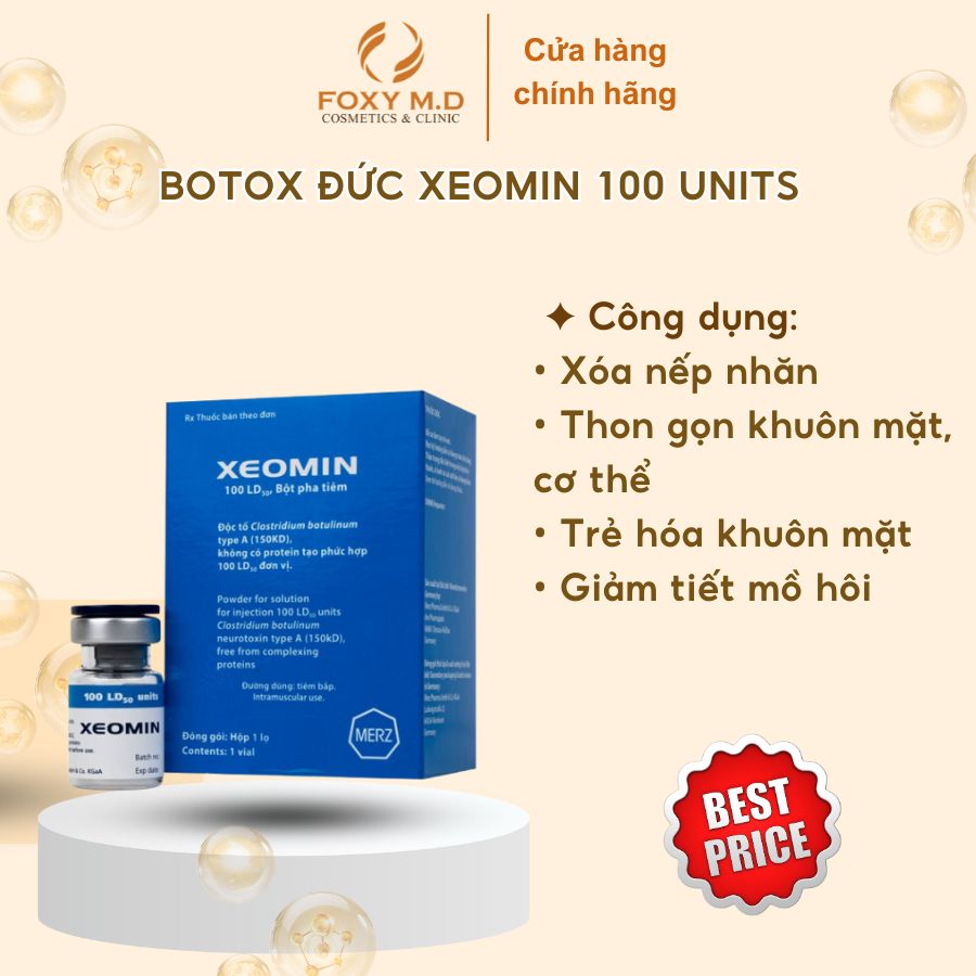 Botox Xeomin 100 Units