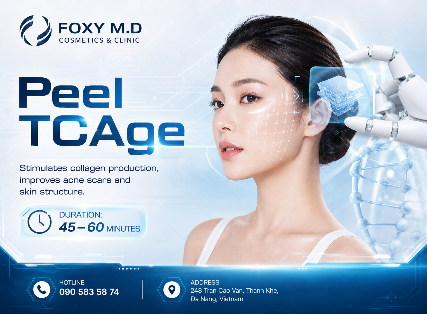 Deep Hydration Facial in Da Nang — Skin Barrier Repair & Dryness Relief at Foxy M.D Clinic