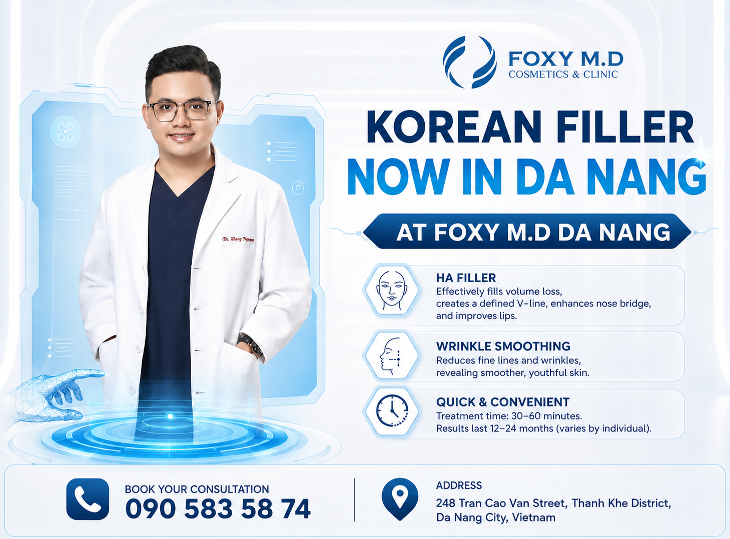 Korean Filler Injection in Da Nang – Natural Face Contouring Without Surgery
