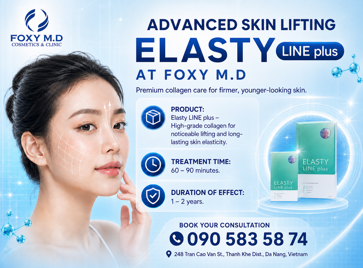 PDO Facial Thread Lift in Da Nang — Lift Sagging Tissue and Define the Jawline Without Surgery
