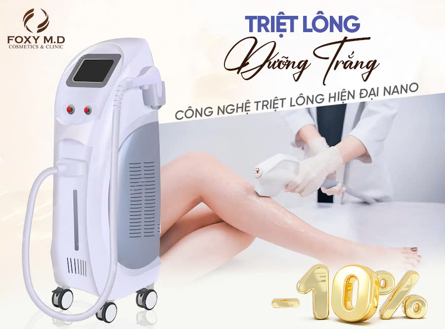 Triệt lông dưỡng trắng